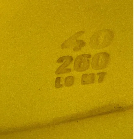 Birkenstock Madrid EVA Neon Yellow Single Strap Slide Sandals Mens 7 Womens 9 40 - Picture 7 of 7